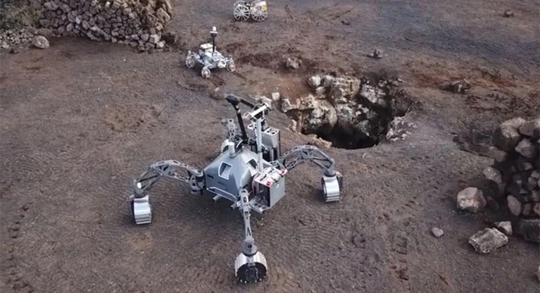 亚洲机器人协作探测无码熔岩管 三区团队验证外星洞穴二区生存能力